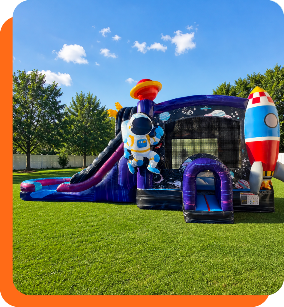 Bouncy Castle Rentals Winnipeg | Themed & Combos | Pink Fun Rentals